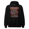 Sweat à capuche Chihuahua – Metal – noir – AMOUR CHIEN