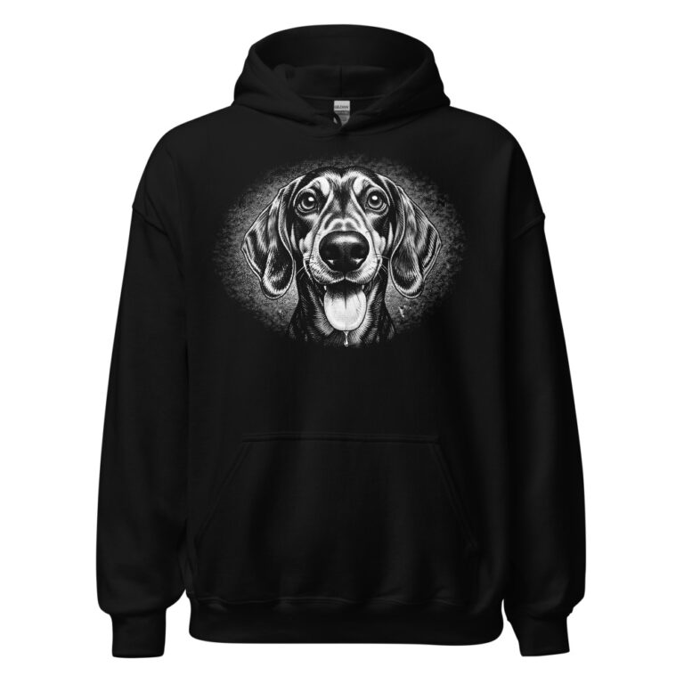 Sweat à capuche Teckel