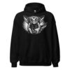 Sweat à capuche Berger Allemand – Black & White – noir – AMOUR CHIEN