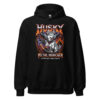 Sweat à capuche Husky – Metal – noir – AMOUR CHIEN