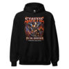 Sweat à capuche Staffie – Metal – noir – AMOUR CHIEN