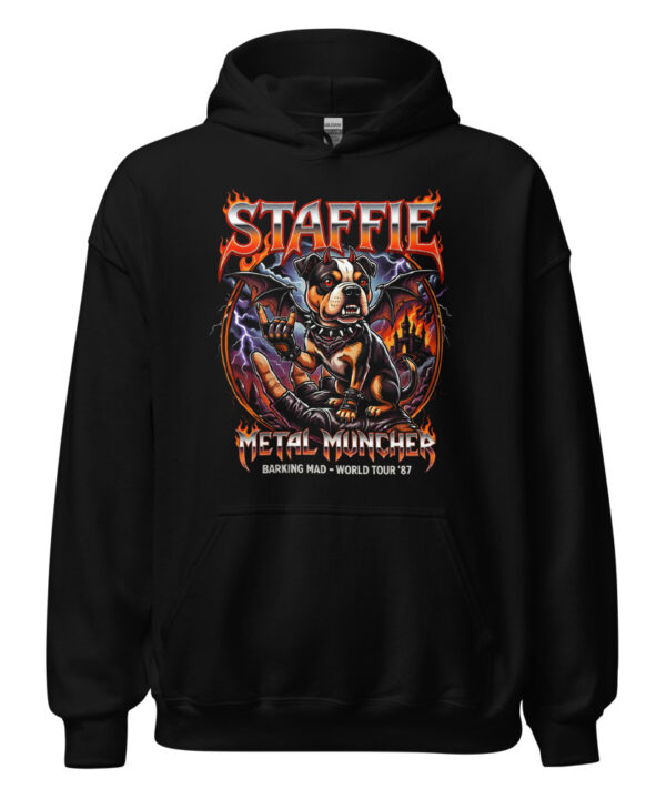 Sweat à capuche Staffie Metal