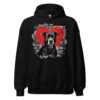 Sweat à capuche American Staff – Street Art – noir – AMOUR CHIEN