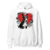 Sweat à capuche Bull Terrier – Street Art – blanc – AMOUR CHIEN