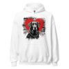 Sweat à capuche Chesapeake Bay Retriever – Street Art – blanc – AMOUR CHIEN