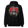 Sweat à capuche Cocker – Street Art – noir – AMOUR CHIEN