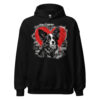 Sweat à capuche Papillon – Street Art – noir – AMOUR CHIEN