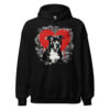 Sweat à capuche Staffordshire Bull Terrier – Street Art – noir – AMOUR CHIEN