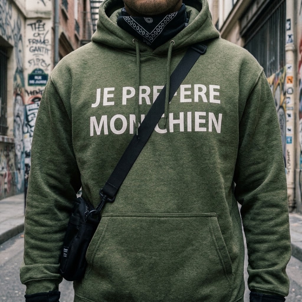 Sweat Je préfère mon chien
