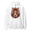 Sweat à capuche Basenji – Tattoo – blanc – AMOUR CHIEN