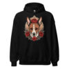 Sweat à capuche Basenji – Tattoo – noir – AMOUR CHIEN