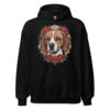 Sweat à capuche Beagle – Tattoo – noir – AMOUR CHIEN