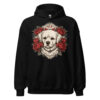Sweat à capuche Bichon Frisé – Tattoo – noir – AMOUR CHIEN