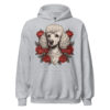 Sweat à capuche Caniche – Tattoo – gris sport – AMOUR CHIEN