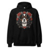 Sweat à capuche Cavalier King Charles – Tattoo – noir – AMOUR CHIEN
