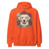 Sweat à capuche Golden Retriever – Tattoo – orange – AMOUR CHIEN