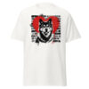 T-shirt Akita – Street Art – blanc – AMOUR CHIEN