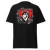 T-shirt Malamute de l'Alaska – Street Art – noir – AMOUR CHIEN