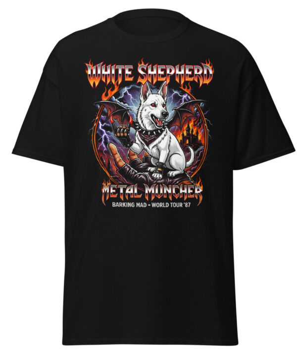 T-shirt Berger Blanc Suisse Metal