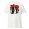 T-shirt Bouvier Bernois – Street Art – blanc – AMOUR CHIEN