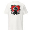 T-shirt Bichon Frisé – Street Art – blanc – AMOUR CHIEN