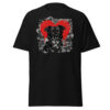 T-shirt Border Collie – Street Art – noir – AMOUR CHIEN