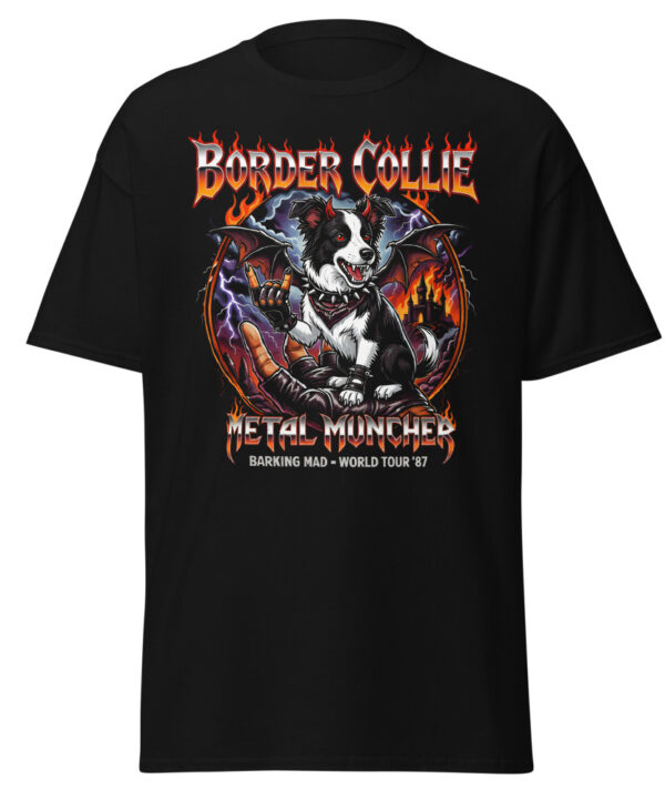 T-shirt Border Collie Metal