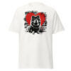 T-shirt Chow-Chow – Street Art – blanc – AMOUR CHIEN