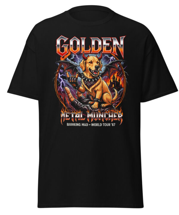 T-shirt Golden Retriever Metal
