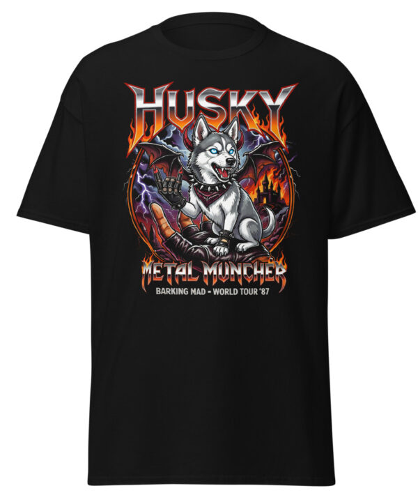 T-shirt Husky Metal