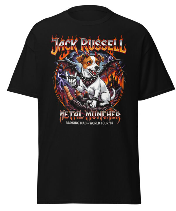 T-shirt Jack Russell Metal
