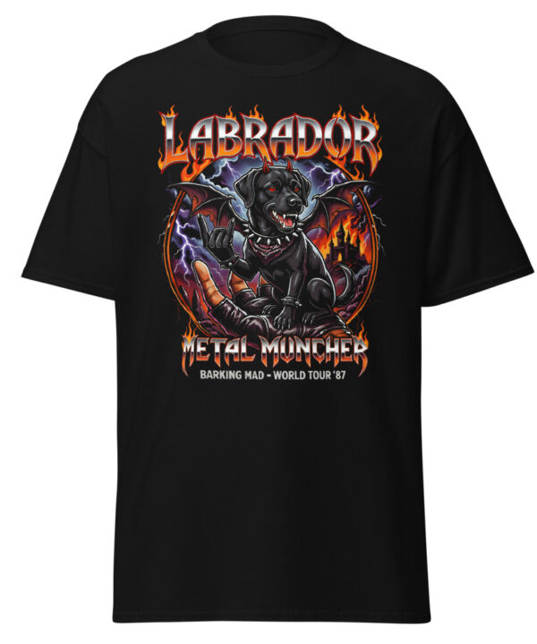 T-shirt Labrador Metal