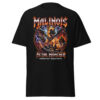T-shirt Malinois – Metal – noir – AMOUR CHIEN
