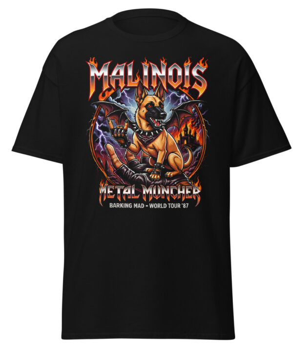 T-shirt Malinois Metal