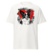 T-shirt Papillon – Street Art – blanc – AMOUR CHIEN