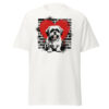 T-shirt Shih Tzu – Street Art – blanc – AMOUR CHIEN