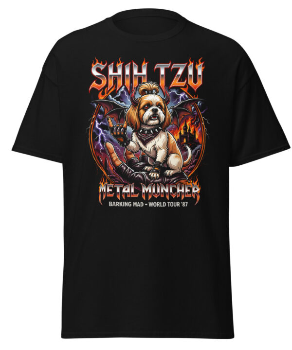 T-shirt Shih Tzu Metal