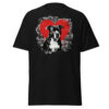 T-shirt Staffordshire Bull Terrier – Street Art – noir – AMOUR CHIEN