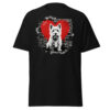T-shirt Westie – Street Art – noir – AMOUR CHIEN