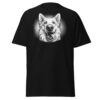 T-shirt Berger Blanc Suisse – Black & White – noir – AMOUR CHIEN