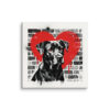 Toile Akbash – Street Art – AMOUR CHIEN