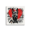 Toile Malinois – Street Art – AMOUR CHIEN
