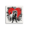 Toile Shar Peï – Street Art – AMOUR CHIEN