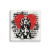 Toile Cocker – Street Art – AMOUR CHIEN