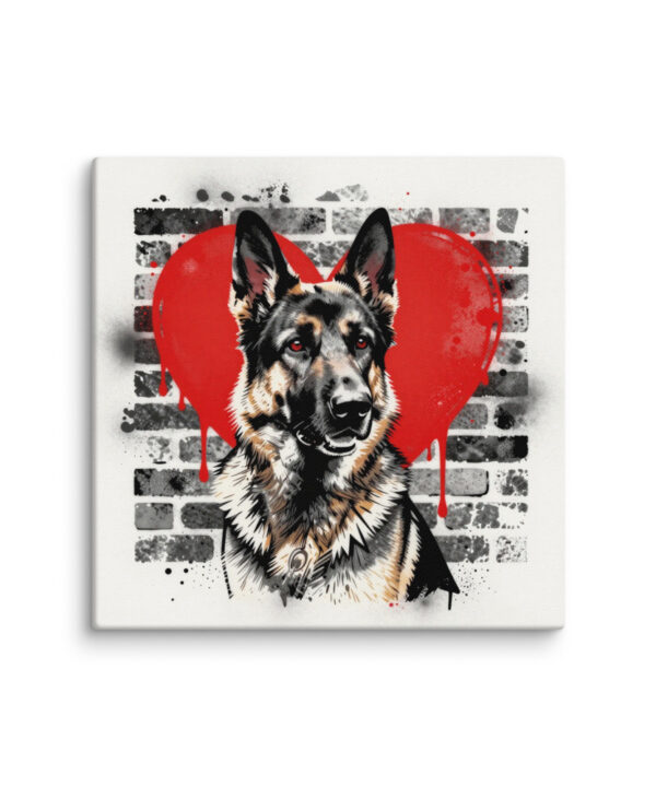 Toile Berger Allemand Street Art