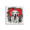 Toile Golden Retriever – Street Art – AMOUR CHIEN