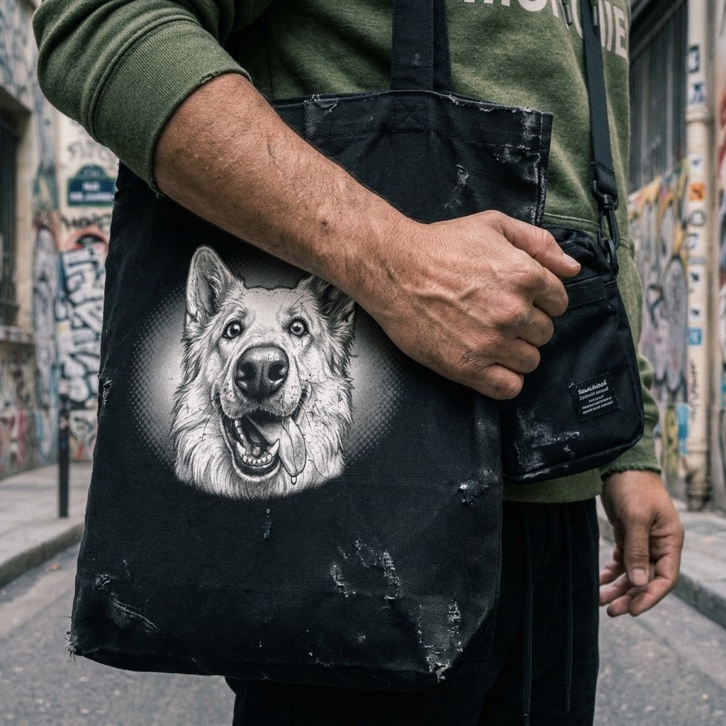 Tote bag Berger Blanc Suisse