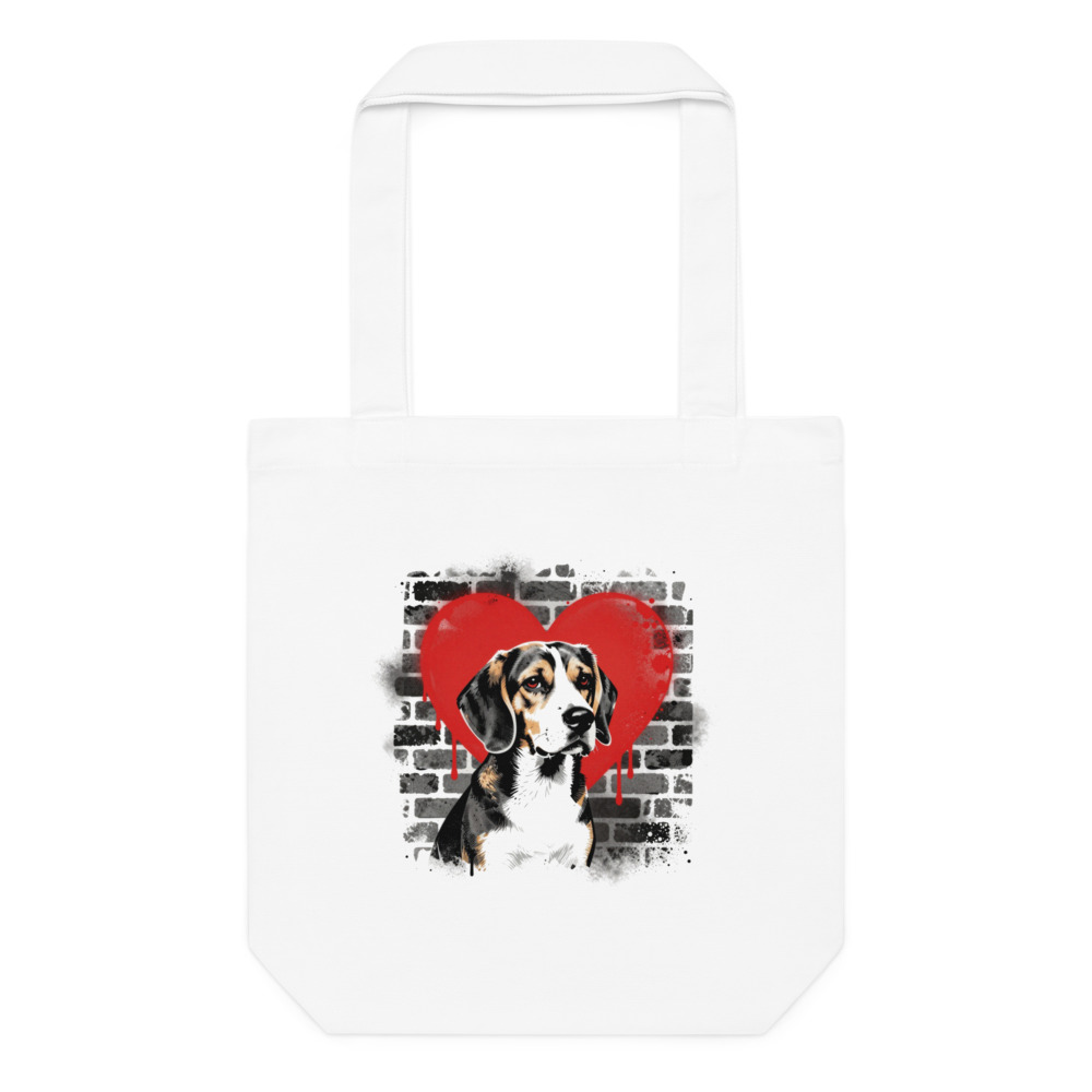 Tote bag Beagle – Street Art – AMOUR CHIEN