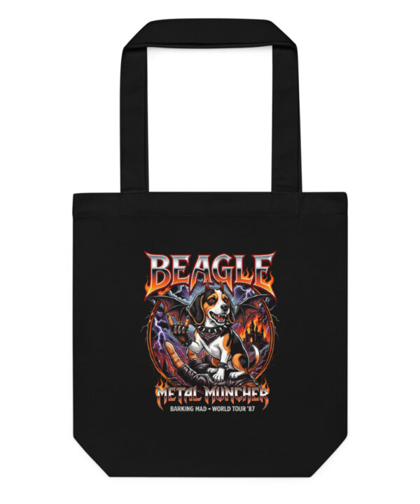 Tote bag Beagle Metal
