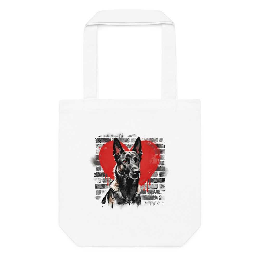 Tote bag Malinois – Street Art – AMOUR CHIEN
